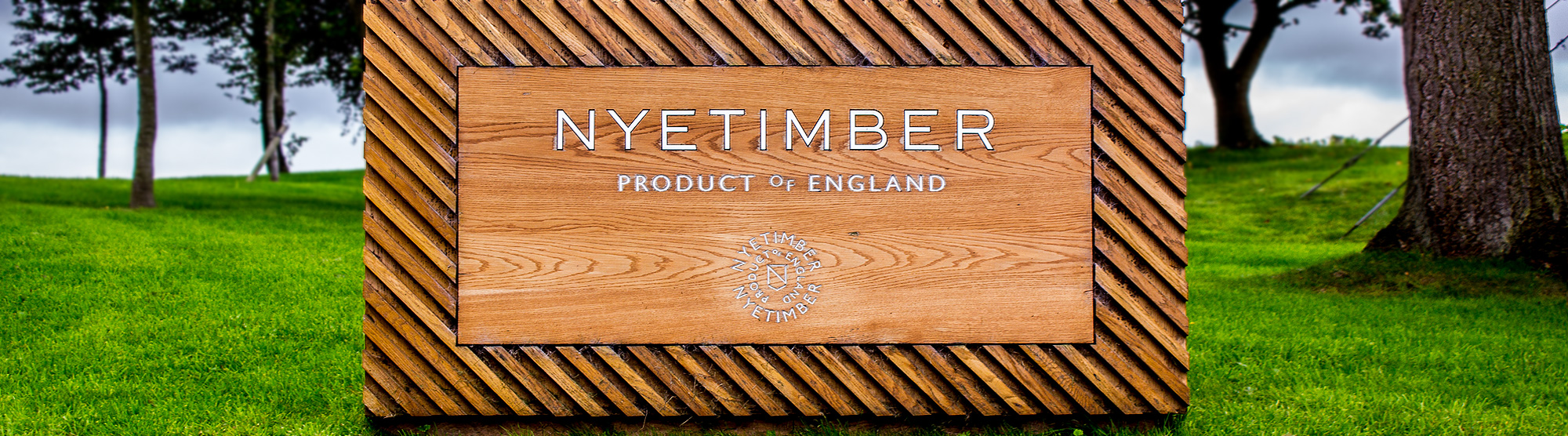 Entrance to Nyetimber in Pulborough, West Sussex.