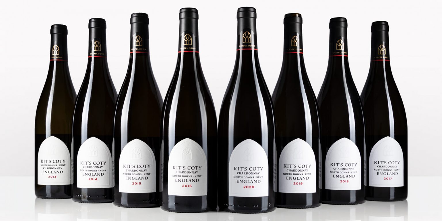 English Vertical Series Chapel Down Kit's Coty Chardonnay